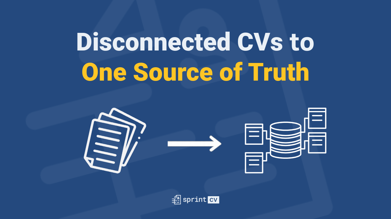 How Architecture and Consulting Firms Fix CV Clutter with Master Record Project Management