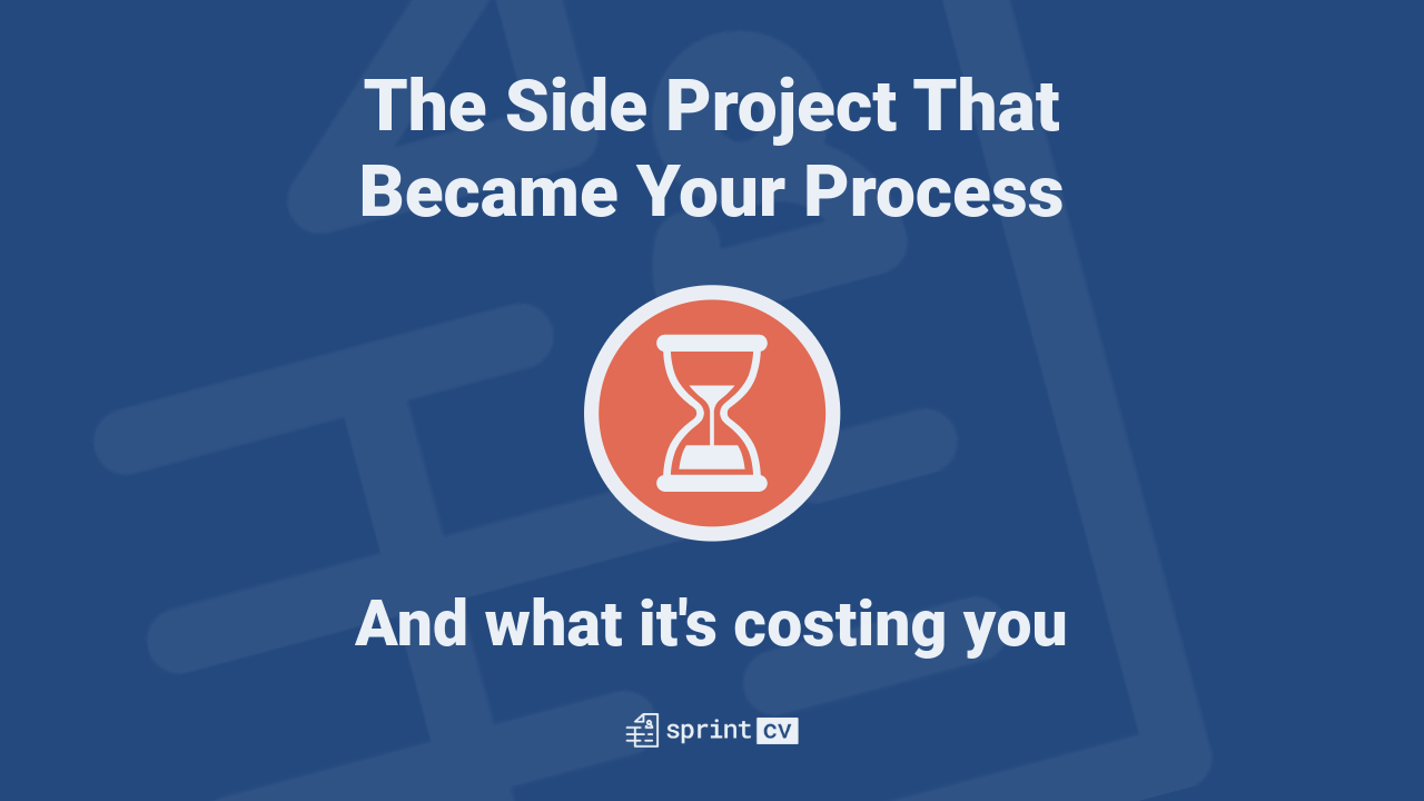 When Your Recruitment Process Became Someone’s Side Project